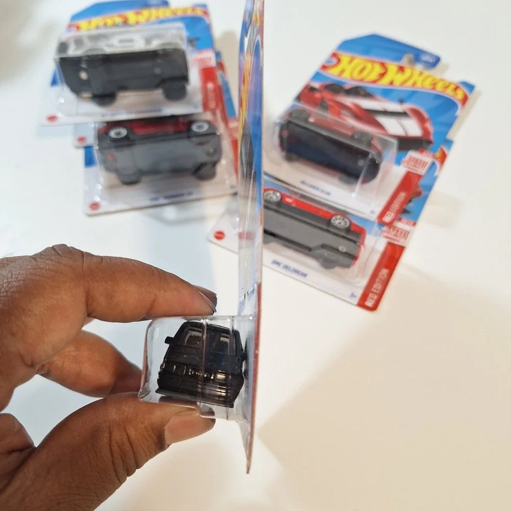 Hot Wheels Target Red Edition Dmc Delorean/ Toyota Van/ Chevette & More